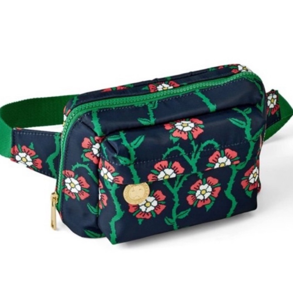 ROWING BLAZER X TARGET NWT Rose Print Belt Bag